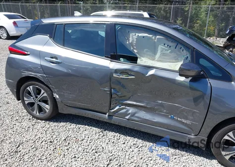 2019 Nissan Leaf Sl Plus из США, поврежденный, VIN 1N4BZ1CP5KC320287